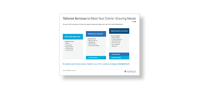 Tailored Services to Meet Your Clients' Growing Needs